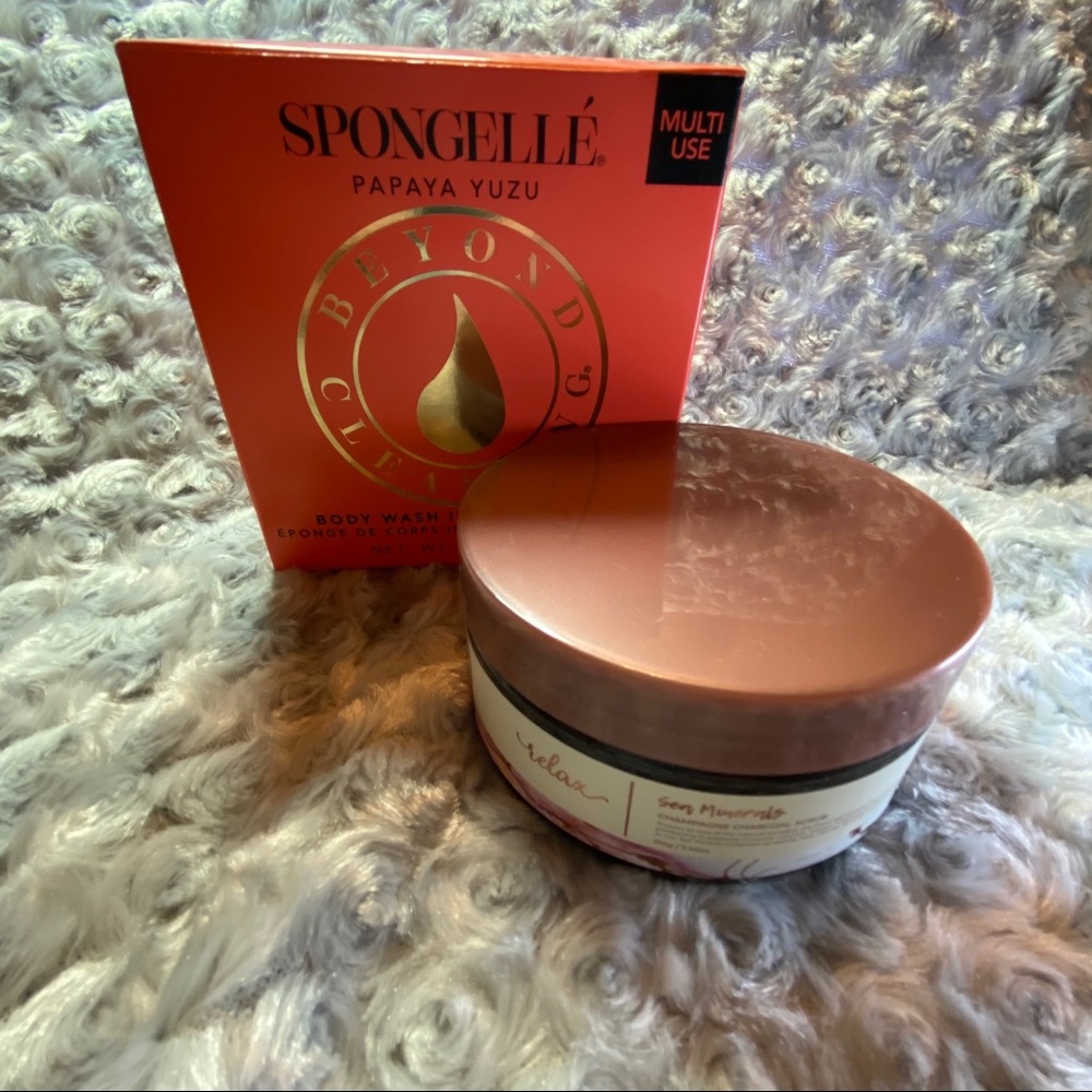 Dead Sea scrub & infused body buffer (0017)